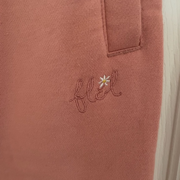 For Love And Lemons Josie Pink Sweatpants (size xxs) - Picture 4 of 6